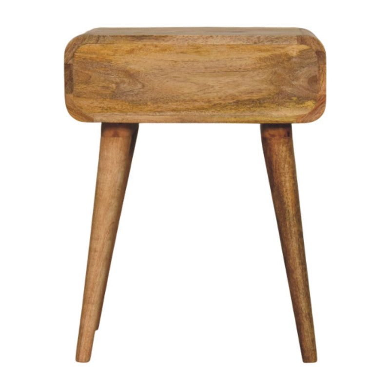 Avora Oak-ish Nightstand with 1 drawer Artisan