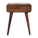 Avora Chestnut Nightstand with 1 drawer Artisan