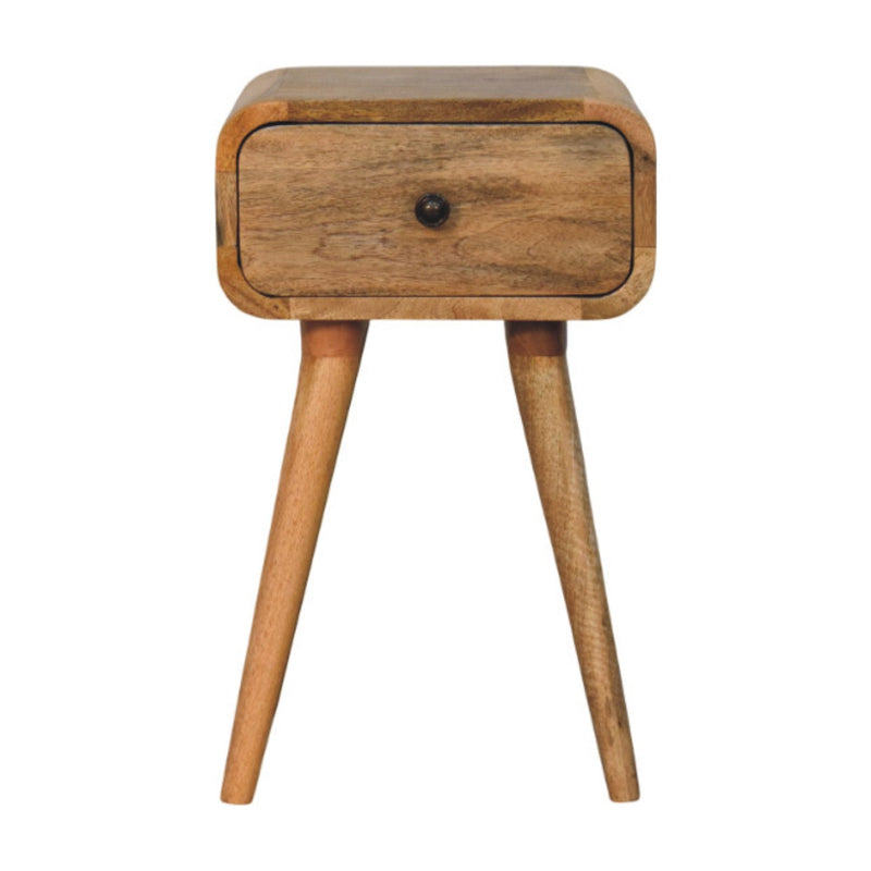 Avora Mini Oak-ish Nightstand with 1 drawer Artisan
