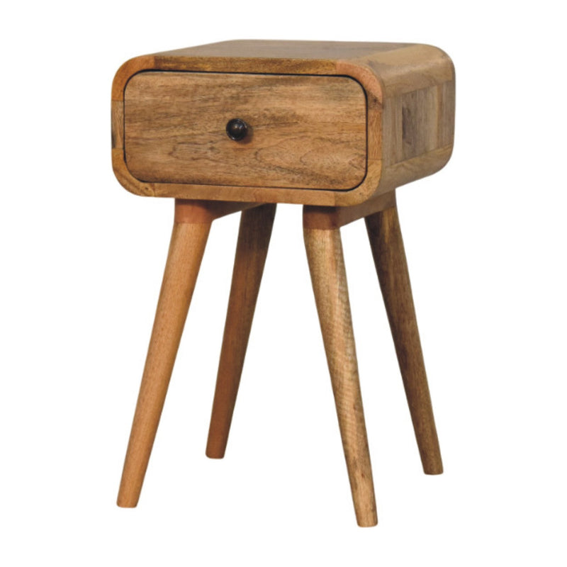 Avora Mini Oak-ish Nightstand with 1 drawer Artisan
