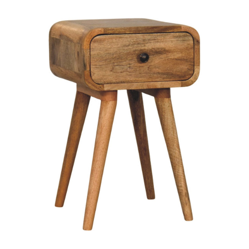 Avora Mini Oak-ish Nightstand with 1 drawer Artisan