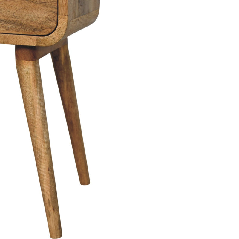 Avora Mini Oak-ish Nightstand with 1 drawer Artisan
