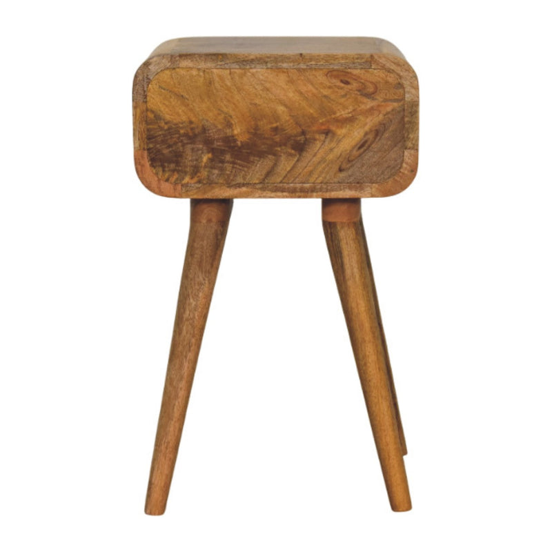 Avora Mini Oak-ish Nightstand with 1 drawer Artisan