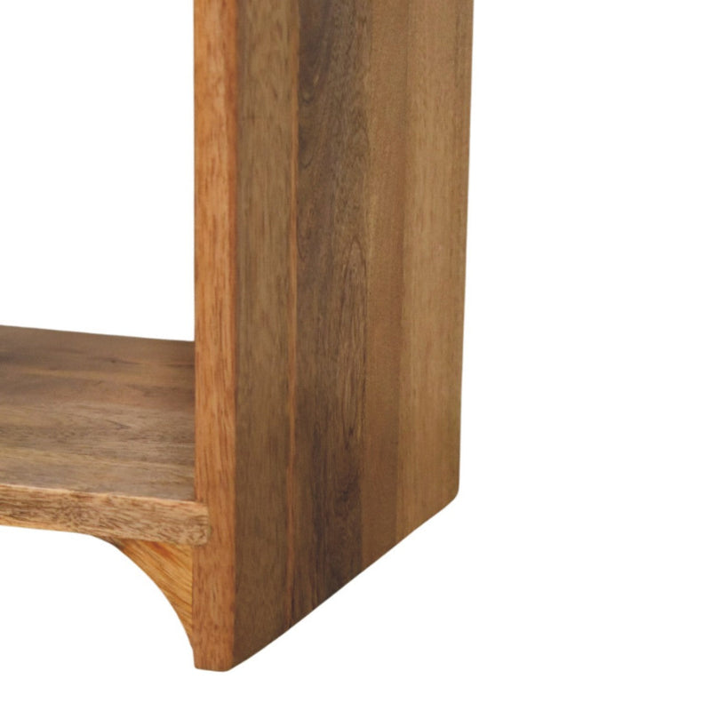 Avora Mini Chestnut Nightstand with 1 drawer Artisan