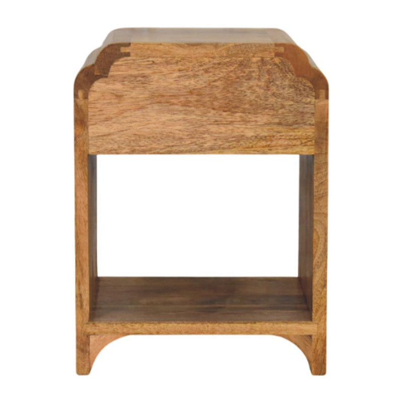 Avora Mini Chestnut Nightstand with 1 drawer Artisan
