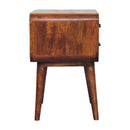 Avora 3-Drawer Chestnut Nightstand Artisan