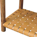 Regency Woven Oak-ish Nightstand with Drawer Artisan