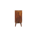 Solis Carved 4 Door Chestnut Sideboard