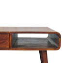 Avora 2 Drawer Chestnut Coffee Table Artisan