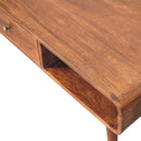Avora 2 Drawer Chestnut Coffee Table Artisan