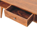 Avora 2 Drawer Chestnut Coffee Table Artisan
