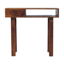 Tula 1 Drawer Chestnut Writing Desk
