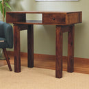 Tula 1 Drawer Chestnut Writing Desk