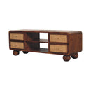 Larissa 4 Drawer Chestnut Media Unit Artisan
