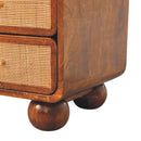 Larissa 4 Drawer Chestnut Media Unit Artisan