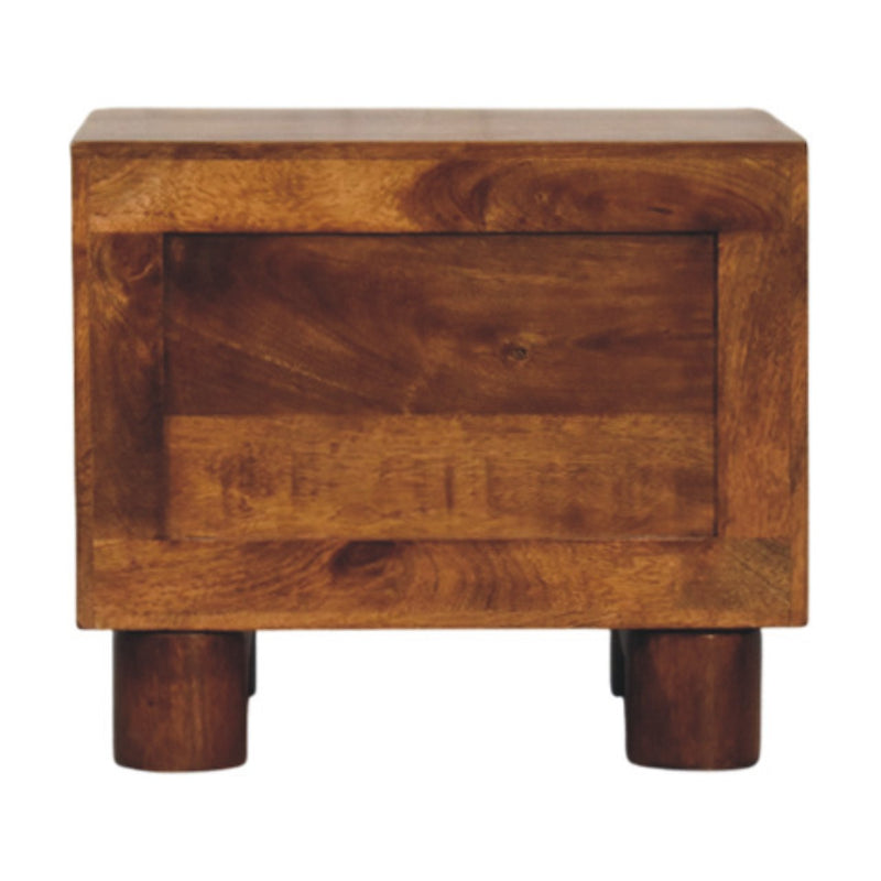 Tula 2 Drawer Chestnut Nightstand Artisan
