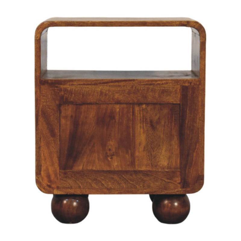 Larissa 2 Drawer Chestnut Nightstand Artisan