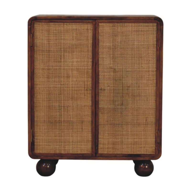 Larissa 2 Door Chestnut Cabinet Artisan