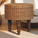 Regency Round Woven Stool Artisan