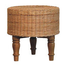 Regency Round Woven Stool Artisan