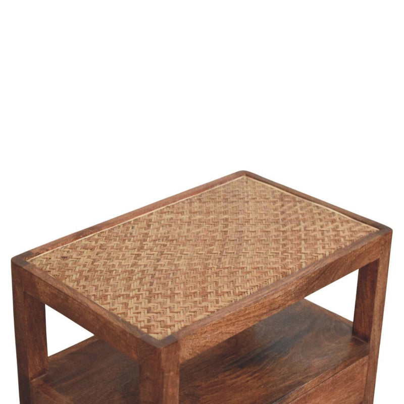 The Caldera Bedside Nightstand Stand Artisan