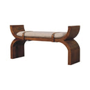 Stirrup Curve Bench Artisan