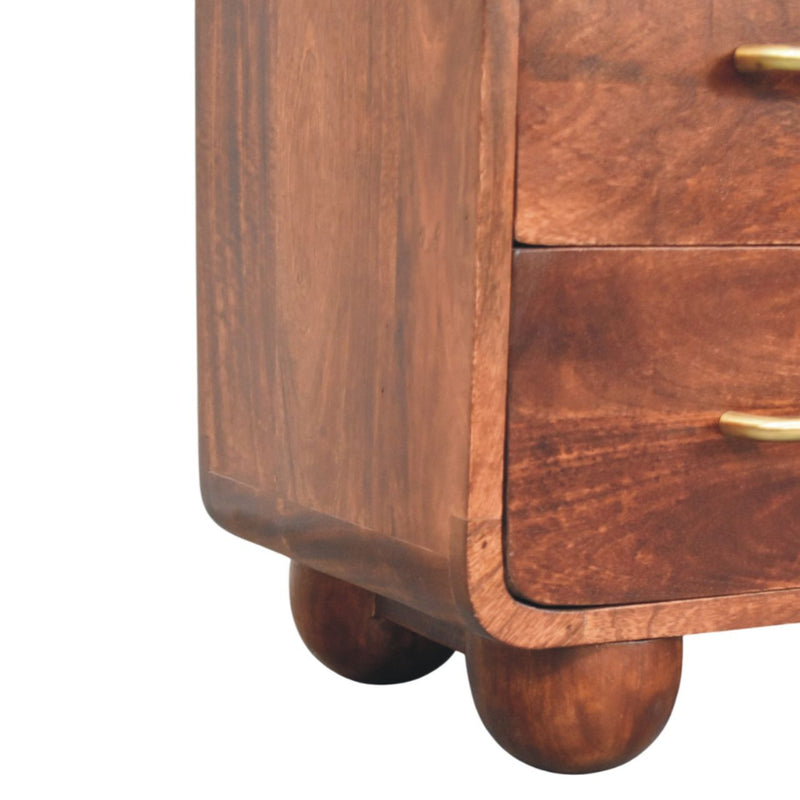 3-Drawer Rounded Chest Artisan