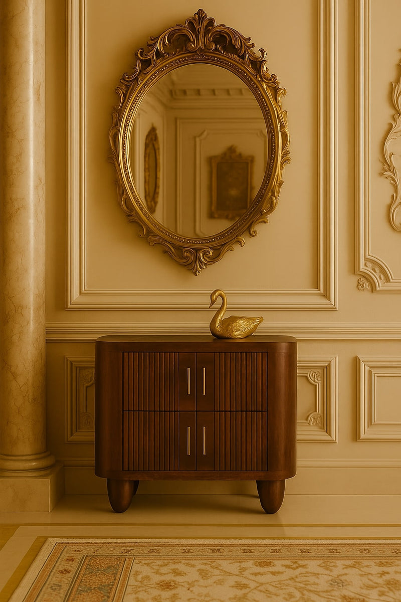 Marlowe Fluted Nightstand Artisan