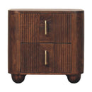 Marlowe Fluted Nightstand Artisan