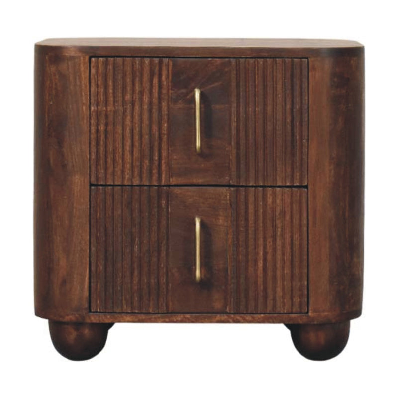 Marlowe Fluted Nightstand Artisan