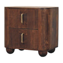 Marlowe Fluted Nightstand Artisan