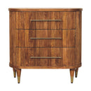 Emerson Ribbed 3-Drawer Chest Artisan