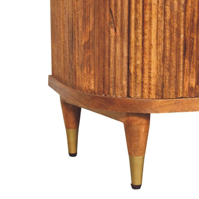 Emerson Ribbed 3-Drawer Chest Artisan