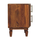 Louvre Bedside Nightstand Unit Artisan