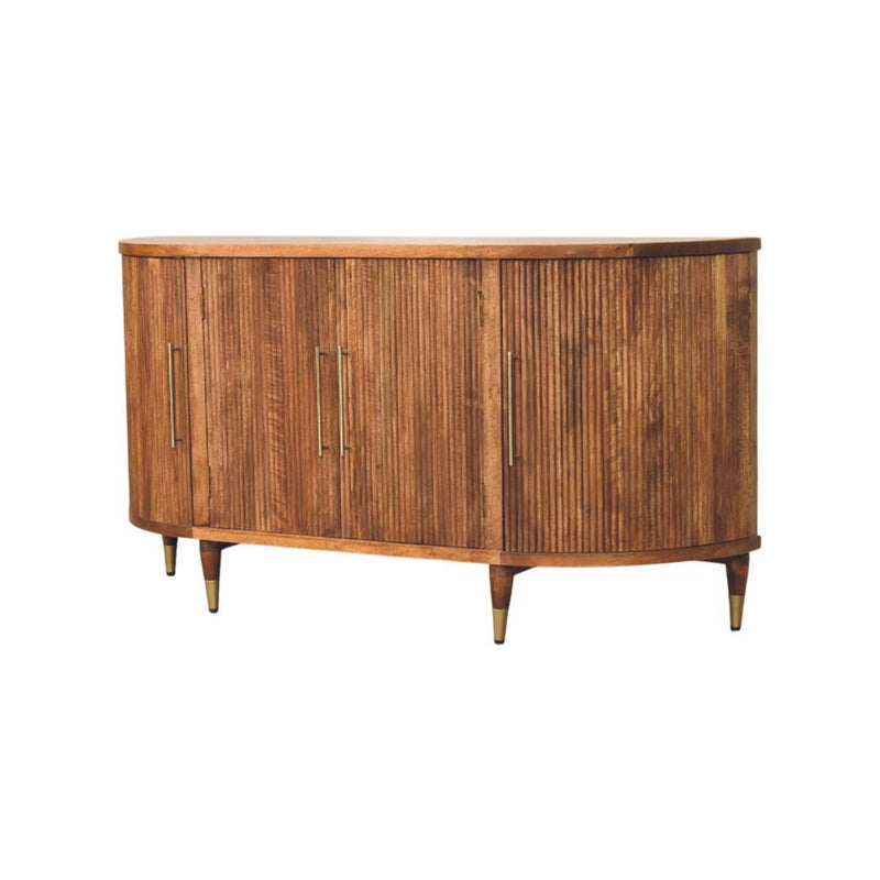 Ravello Curved 4-Door Sideboard Artisan