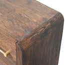 Copenhagen 2-Drawer Nightstand in Smoked Oak Artisan