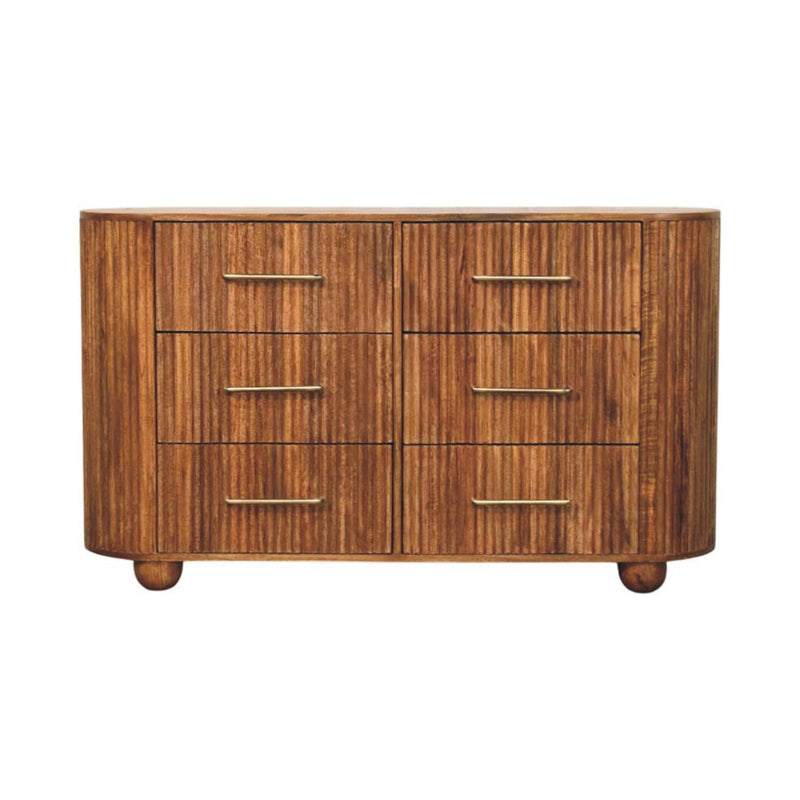 Ridgefront Chest - Amber Oak Artisan