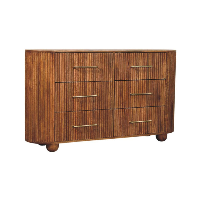 Ridgefront Chest - Amber Oak Artisan