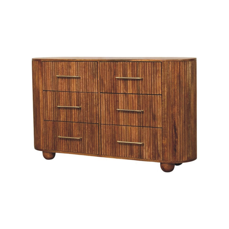 Ridgefront Chest - Amber Oak Artisan