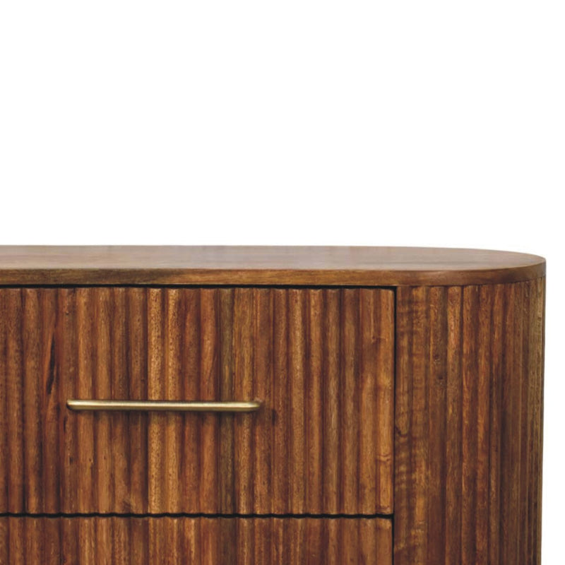 Ridgefront Chest - Amber Oak Artisan