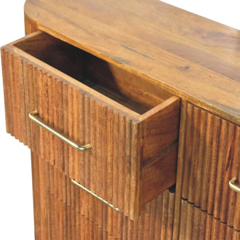 Ridgefront Chest - Amber Oak Artisan