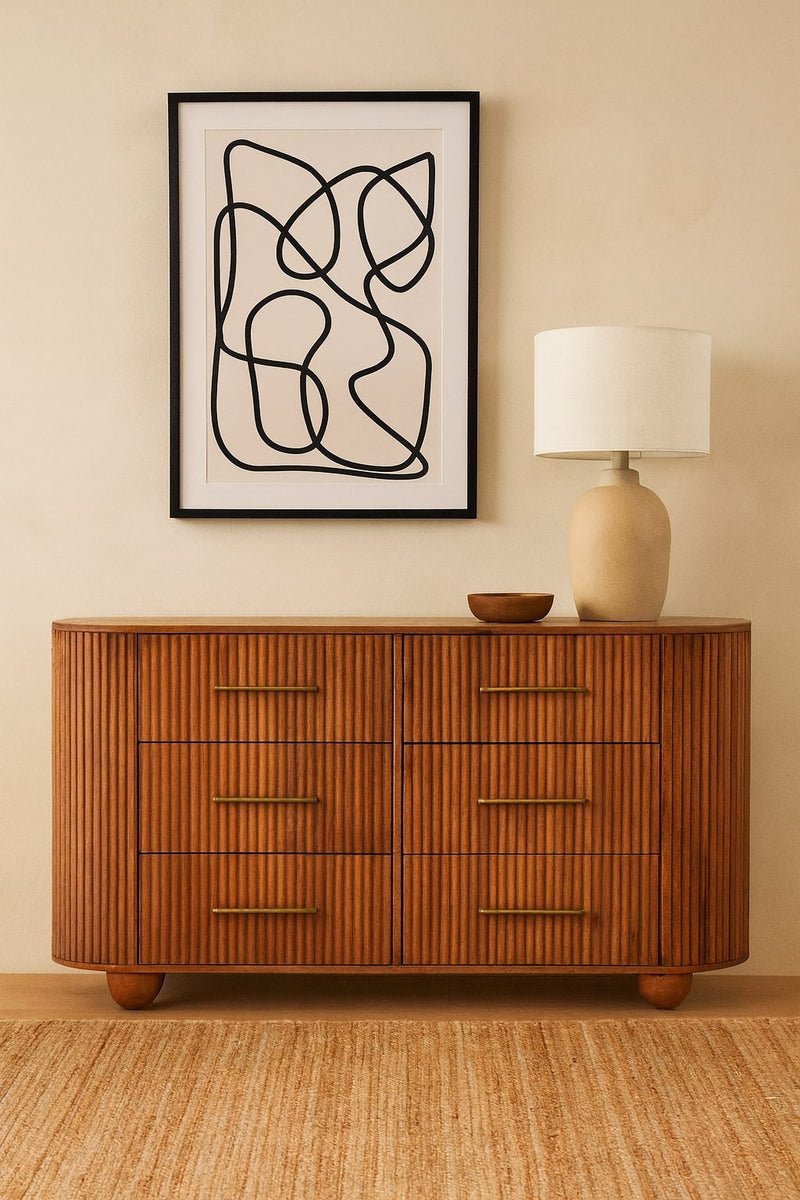 Ridgefront Chest - Amber Oak Artisan