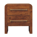 Oakline Two Drawer Unit Nightstand Artisan