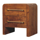Oakline Two Drawer Unit Nightstand Artisan