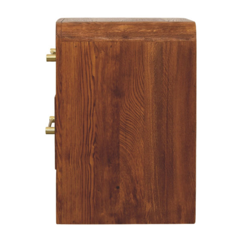 Oakline Two Drawer Unit Nightstand Artisan