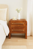 Oakline Two Drawer Unit Nightstand Artisan