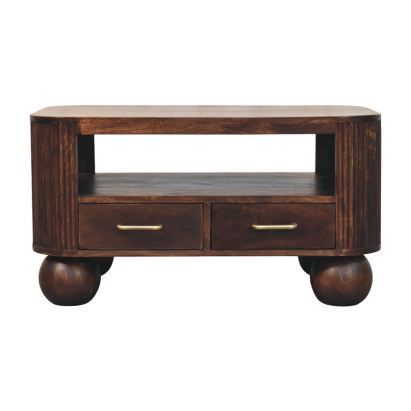 Sphere Leg Coffee Table Artisan