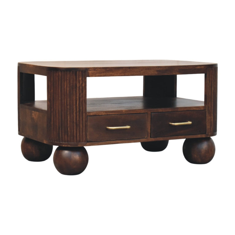 Sphere Leg Coffee Table Artisan