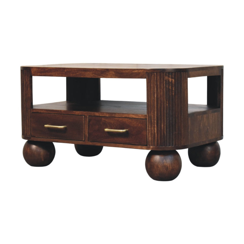 Sphere Leg Coffee Table Artisan