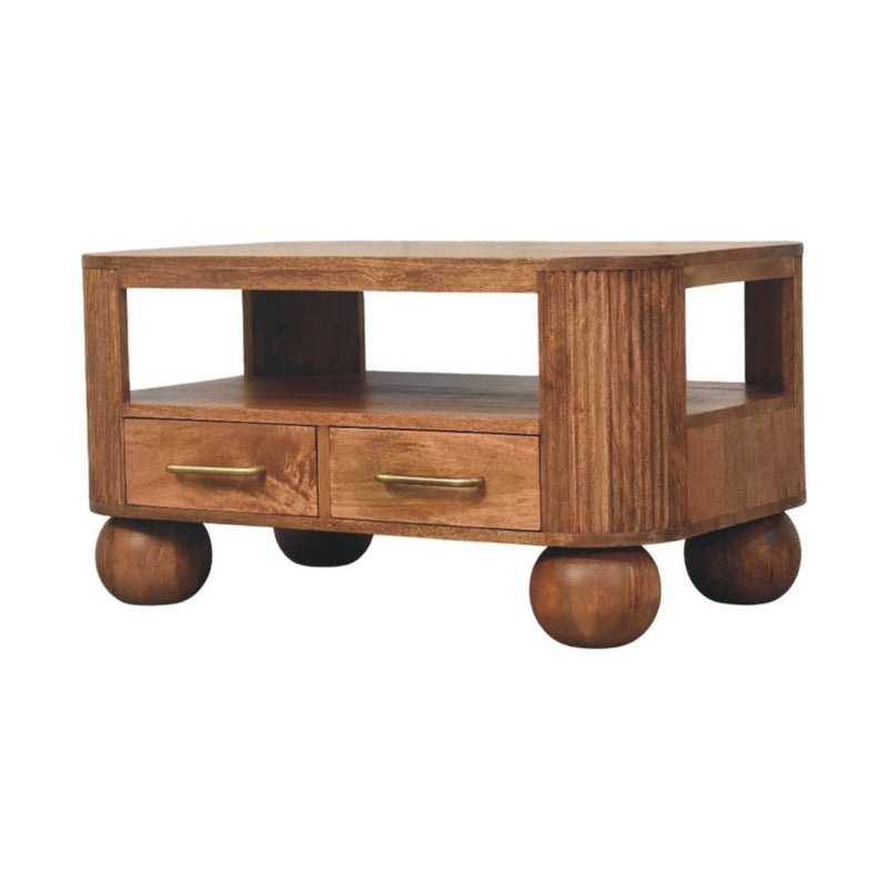 Briarwood Fluted Coffee Table Artisan